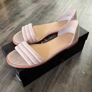 New! J.Crew Hayes Suede Sandals